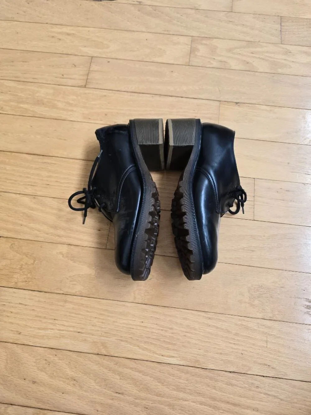vintage Y2K | Dr. Martens black whimsygoth platform oxford shoes | WMS 6.5